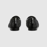 Gucci Women’s GG crystal Gucci Jordaan loafer - Image 4